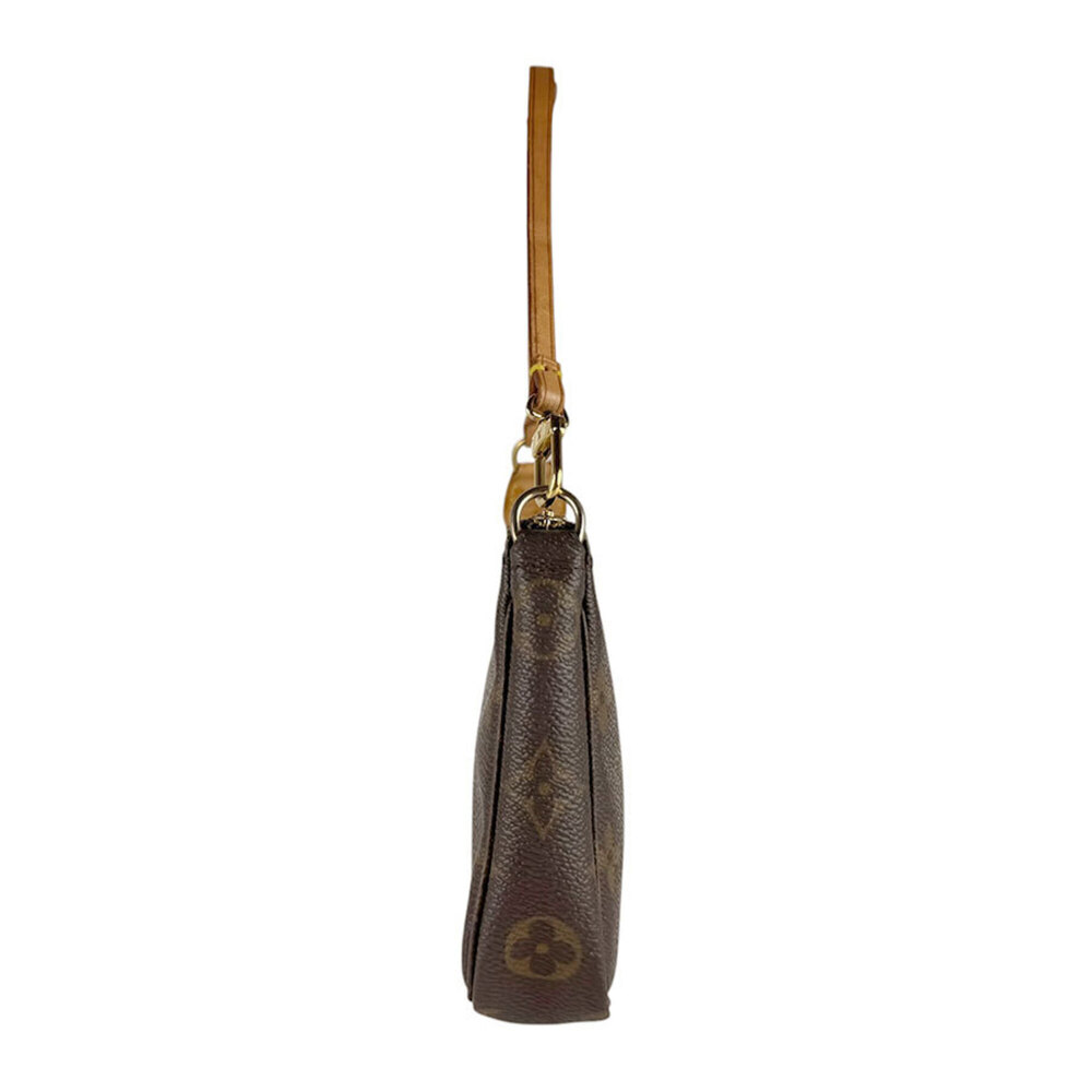 LOUIS VUITTON Brown Monogram Canvas Pochette Mini Bag - Picture 2 of 12